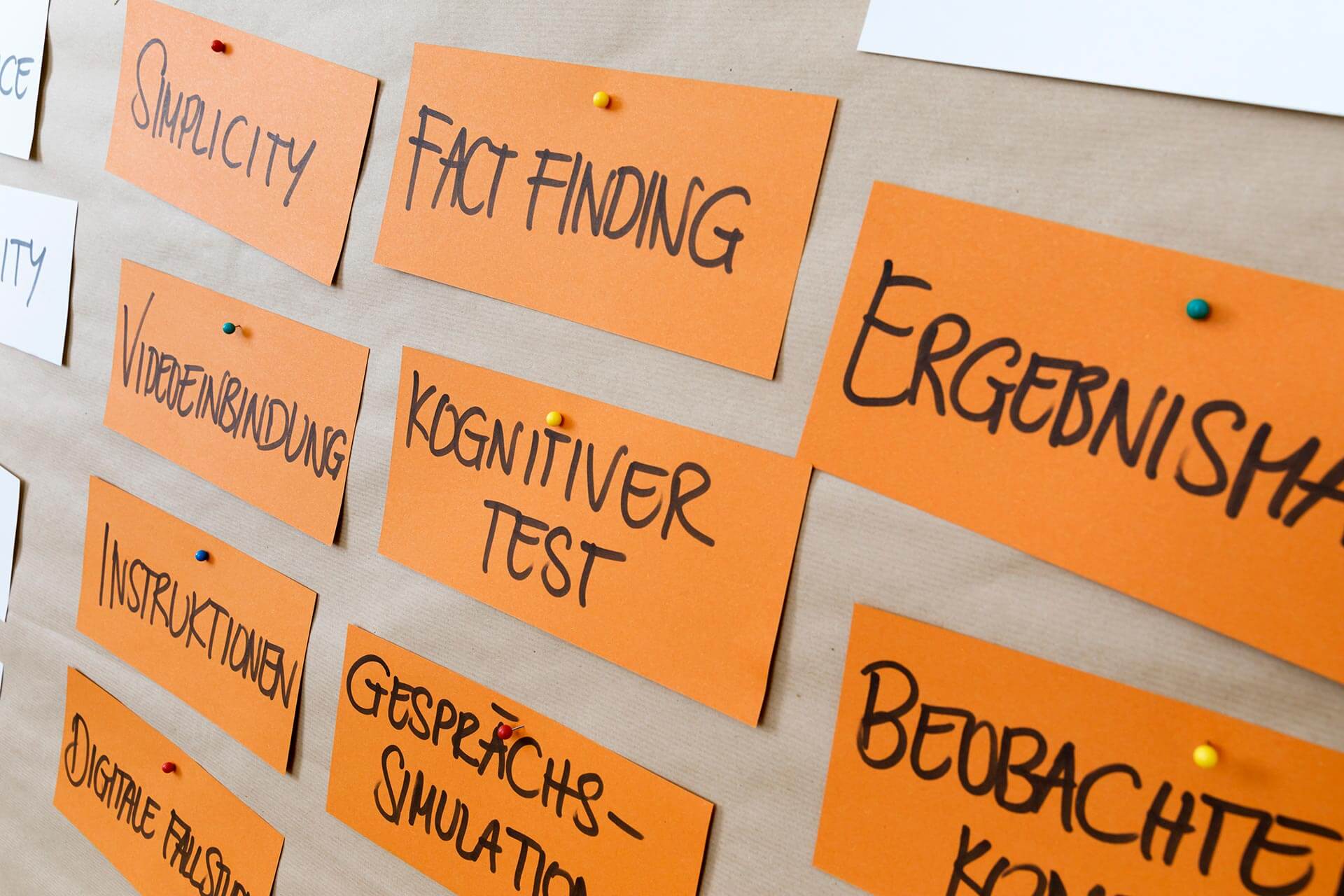 Szene Bausteinsammlung - individuelle Zusammenstellung von Assessment Center